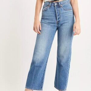 Levi's Ribcage straight ankle -- 29x27